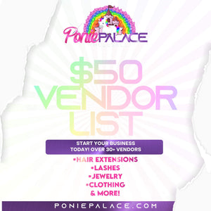 Ponie Palace Vendor List