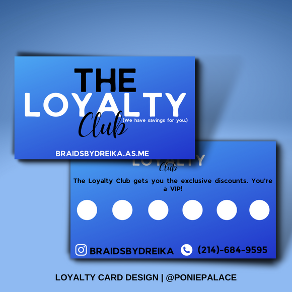 Loyalty Card Design