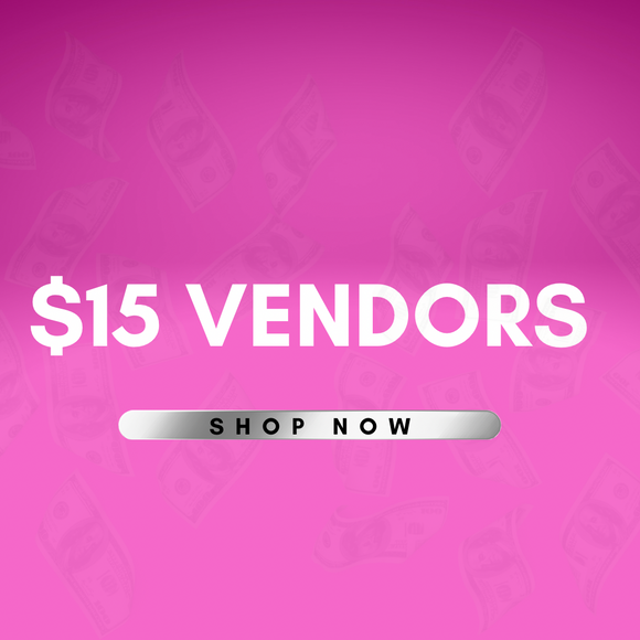 $15 Vendors